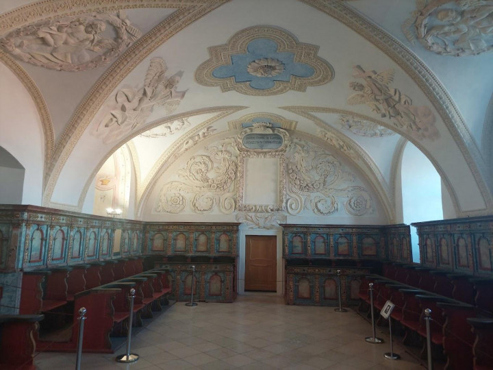Oratórium klarisiek v Západoslovenskom múzeu, Kláštore klarisiek, foto: Vito.